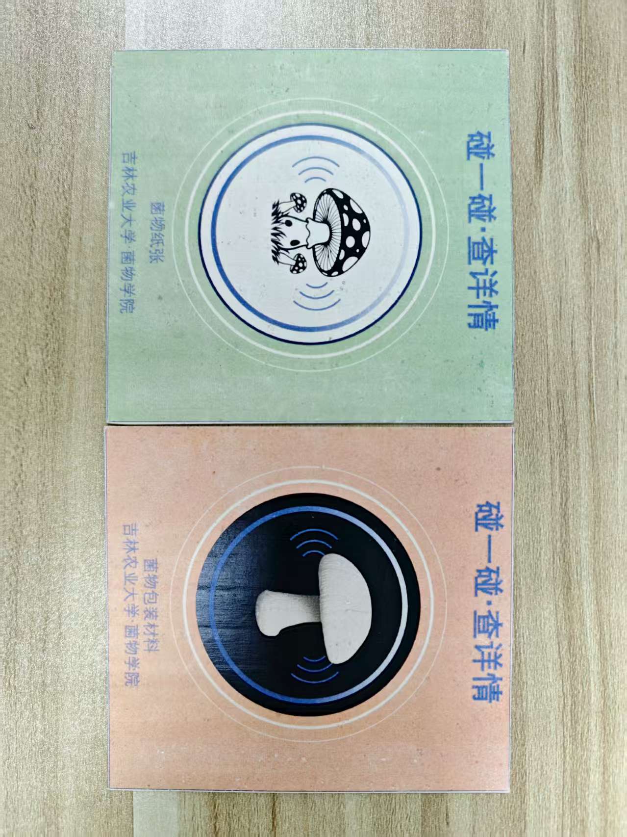 RFID菌丝纸芯片卡